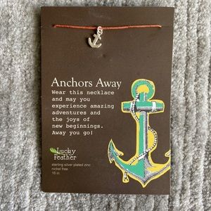 Anchor String Necklace